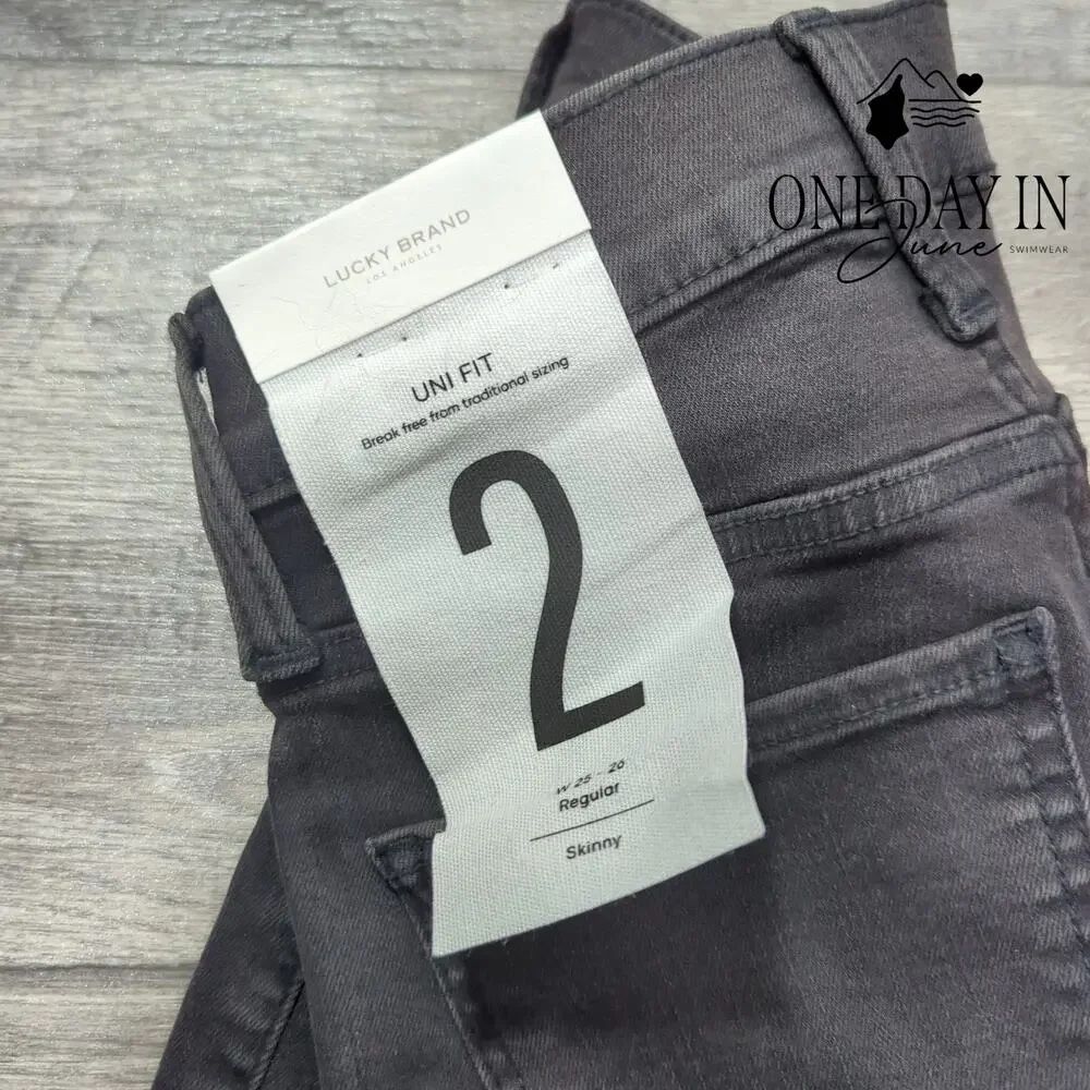 Lucky Brand Uni Fit Skinny Jeans Size 2 - Picture 3 of 8